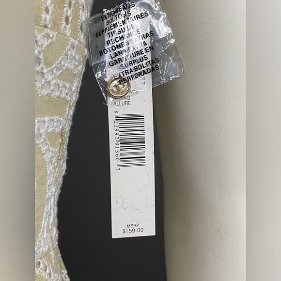 NWT Antonio Melani Halle Eyelet lace embroidery button down collared dress SZ 0 - Picture 4 of 13